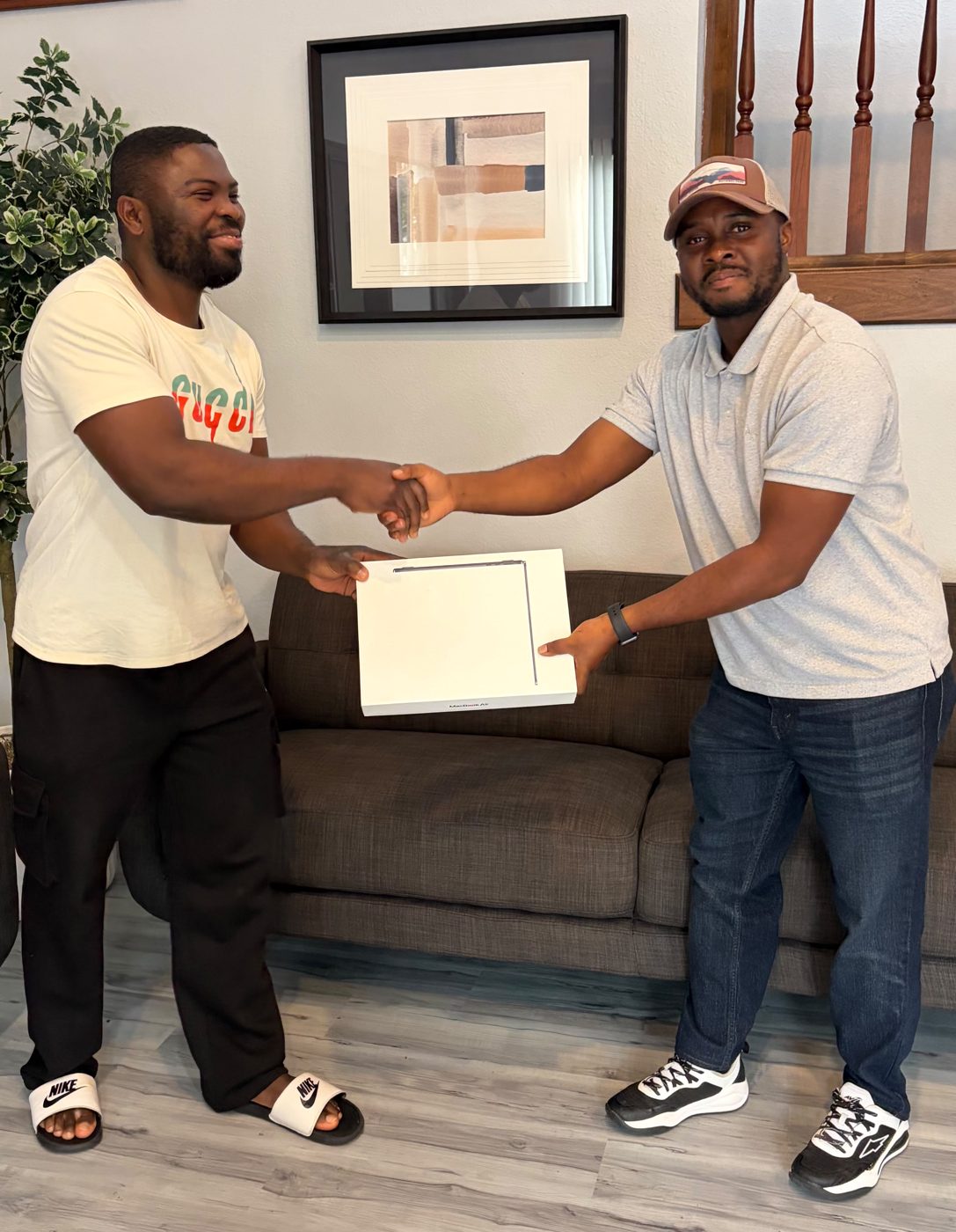 Celebrating a milestone together